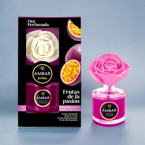 Ambar Perfums Flor Glass Air Freshener Passion Fruit 75ml