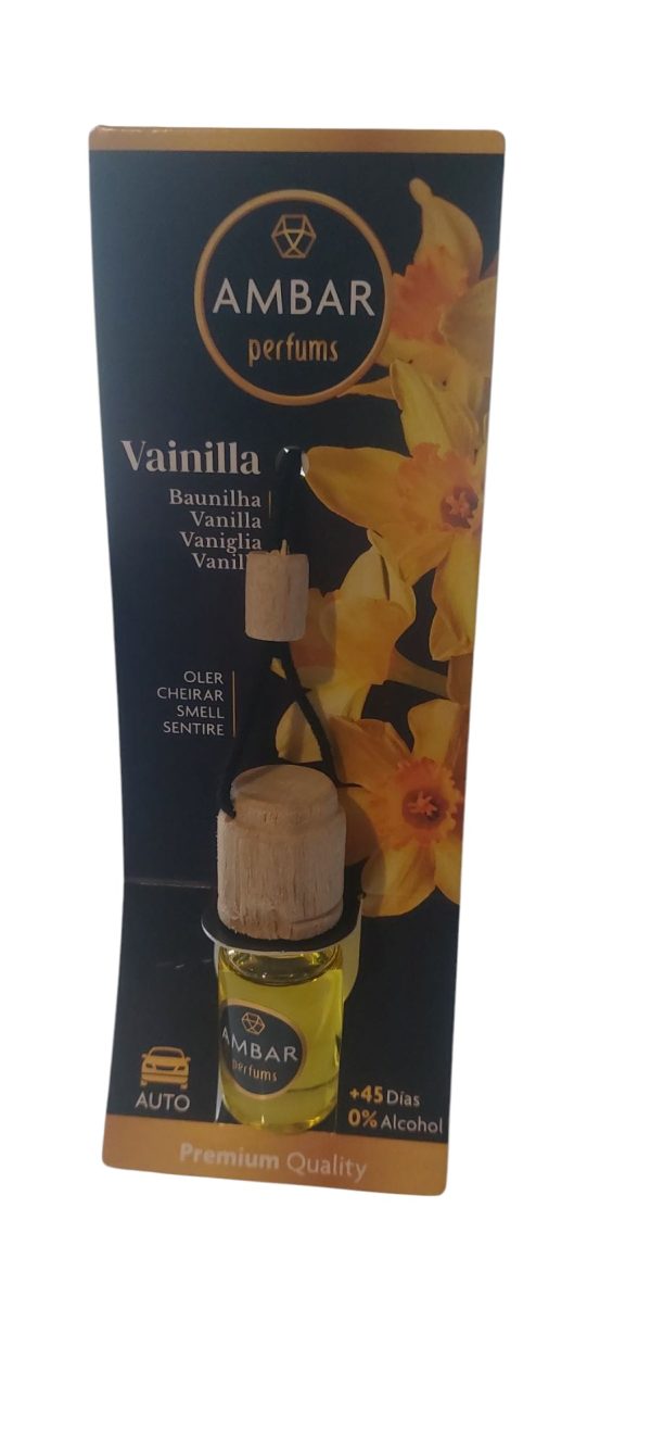 Ambar hanging car perfume Vanilla 6,5ml