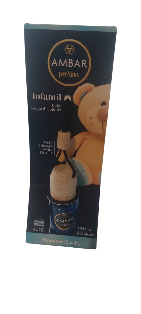 Ambar hanging car perfume  Baby 6,5ml