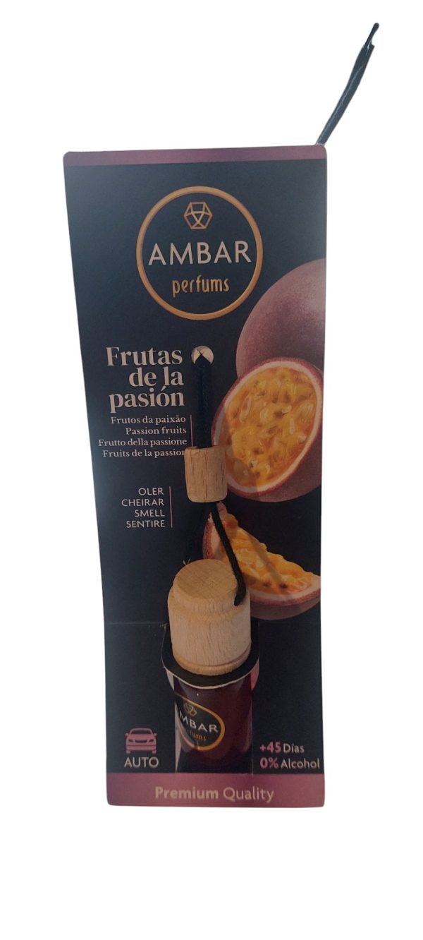 Ambar hanging car perfume Passion fruit, 6,5ml