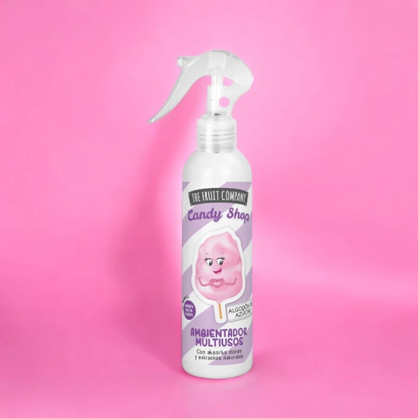 Kokvilnas konfekšu aerosola atsvaidzinātājs - Candy Edition - augļu uzņēmums.