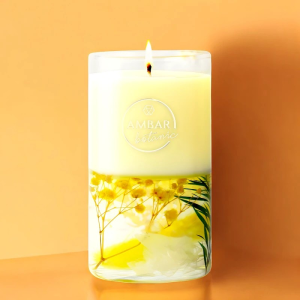 Ambar Botanic Collection White Jasmine Candles 130g