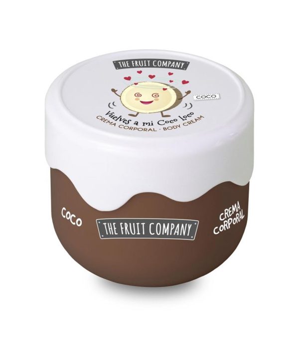 The Fruit Company Silk Effect Body Cream - Coconut 200ml