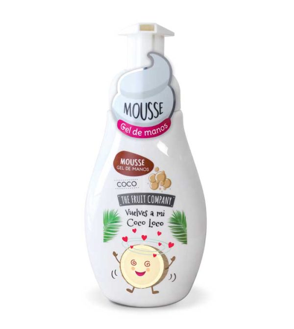 The fruit company Hand soap in mousse format - Coconut 250ml