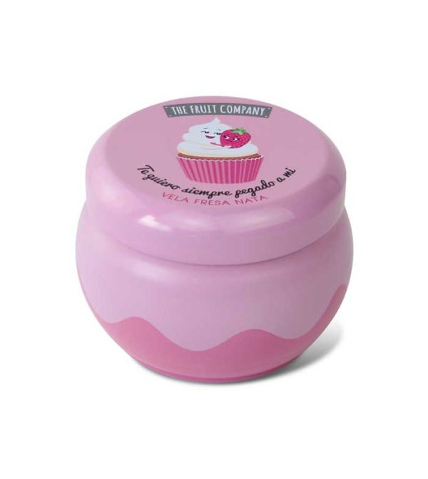 The Fruit Company Scented Candle - Strawberry Cream 150g