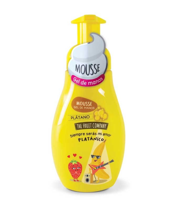 The Fruit Company Hand soap in mousse format - Banana 250ml