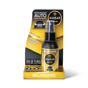 Car odor absorbent spray – Billionaire 90ml