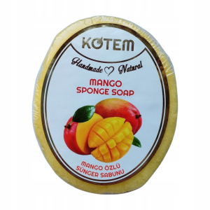 (English) KOTEM- HANDMADE SOAP - MANGO IN SPONGE