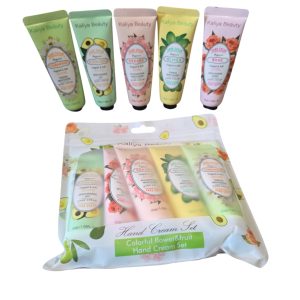 Kaliya Beauty  Colorful Flower & Fruit Hand Cream Set 30gx5