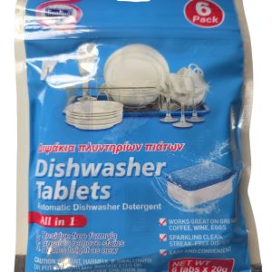 Dishwasher Tablets 6 tabs