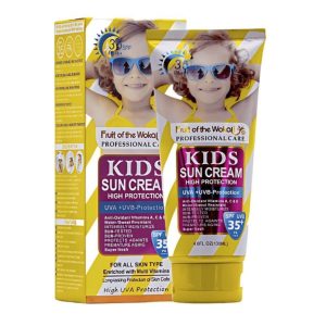 Fruit of the Wokali Kids Sunscream 35 SPF