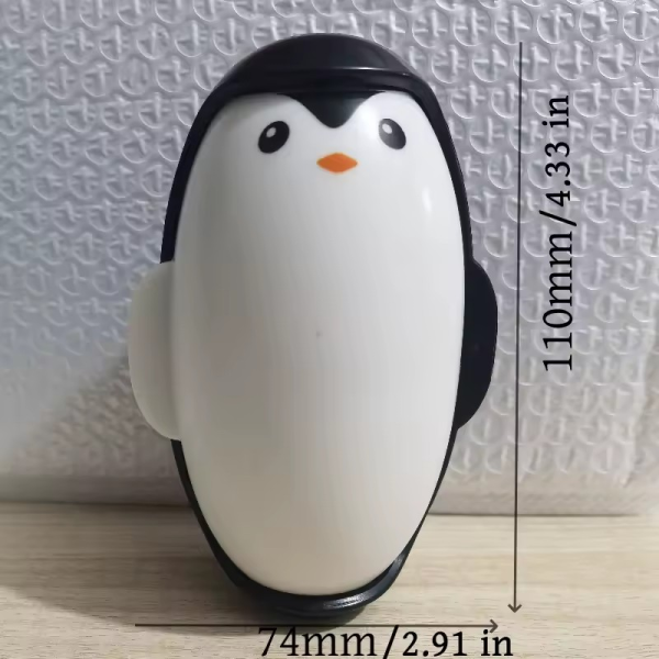 Large Penguin-Shaped Reusable Pet Hair Remover