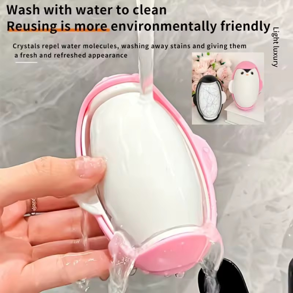 Large Penguin-Shaped Reusable Pet Hair Remover - Image 2