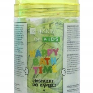 HISKIN For Kids Ribbons & 2 Bath Bombs Happy Bath Time