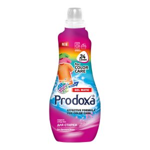 (English) PRODOX Laundry Gel for Colored Clothes, 1.3 L