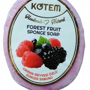 (English) KOTEM FOREST FRUIT Soap in sponge FOREST FRUITS 125g