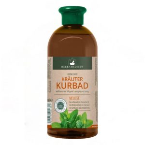 (English) Herbamedicus Herbal Bath with Natural Melissa Extract – 500 ml