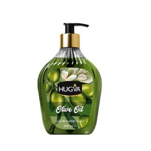 (English) HUGVA PREMIUM Liquid Soap – OLIVE OIL – 500 ml