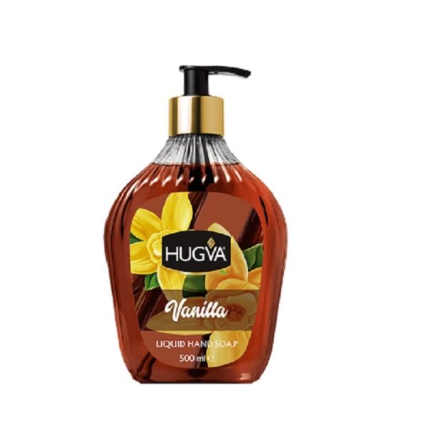 (English) HUGVA PREMIUM Liquid Soap – VANILLA – 500 ml