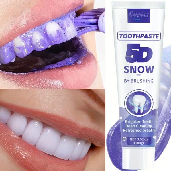 (English) Ceyecr 5D SNOW Toothpaste – 100 g - Image 2