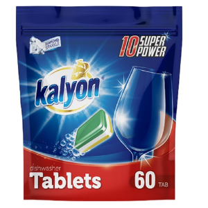 KALYON 10SuperPower Dishwasher Tablets – 60 pcs