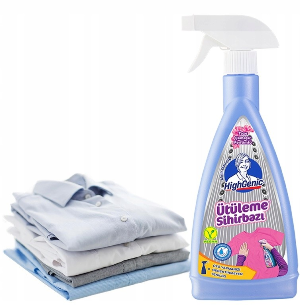 HighGenic MAGIC IRON – Gludināšanas palīgs bez gludekļa – 675 ml