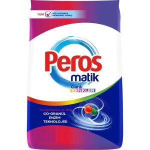 Peros Color – Fabric Washing Powder for Colored Clothes, 3 kg