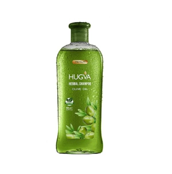 HUGVA PREMIUM matu šampūns ar olīveļļu – 500 ml