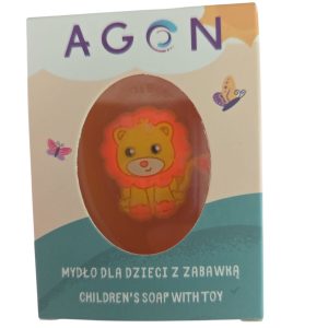 AGON Children's Soap with Toy – Orange | 50 g