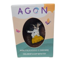 AGON Children's Soap with Toy – Chocolate | 50 g