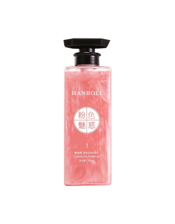 HANBOLI Cleansing Shampoo "Pink Charm" – 500 ml
