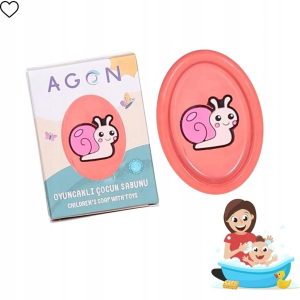 Agon Kids pomegranate-scented soap for children with a toy – 50 g